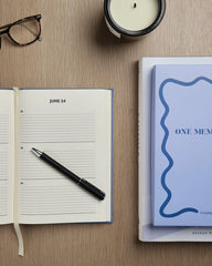 Notitieboek gerecycled papier GRS Vinga om te personaliseren - 4