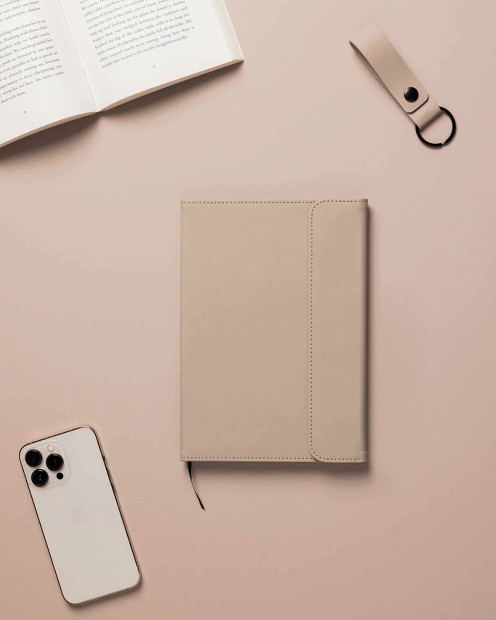 Notitieboek gerecycled PU GRS Baltimore om te personaliseren - 23