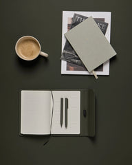 Notitieboek gerecycled PU GRS Baltimore om te personaliseren - 17