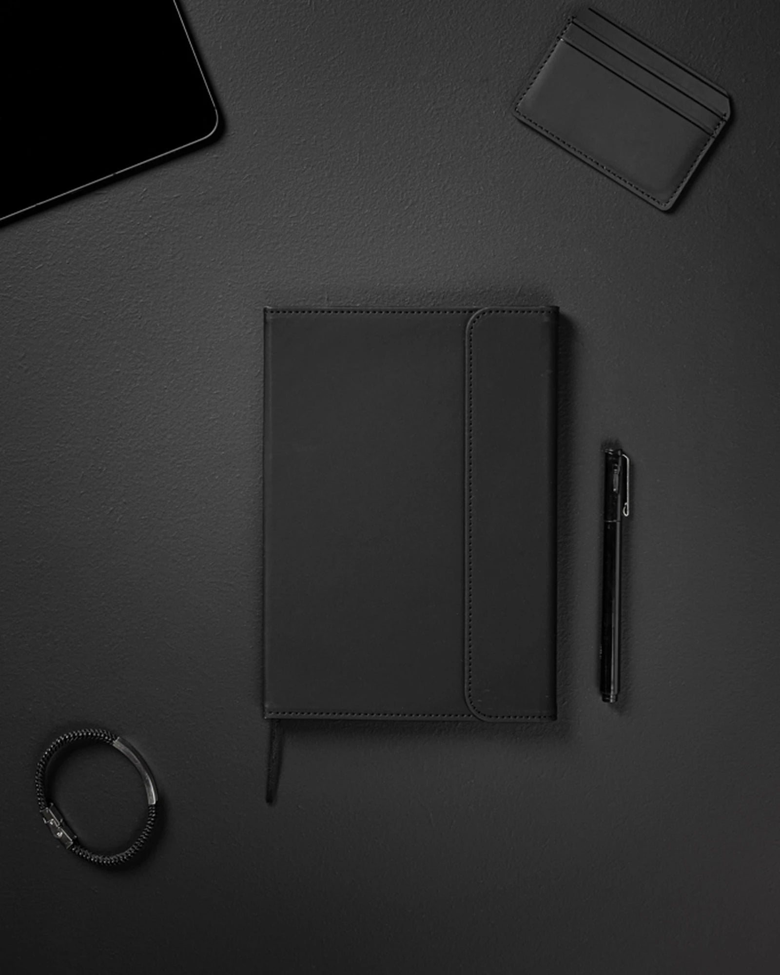 Notitieboek gerecycled PU GRS Baltimore om te personaliseren - 5