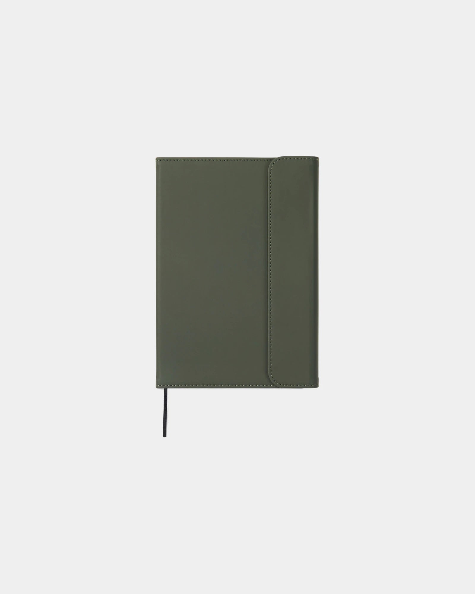 Notitieboek gerecycled PU GRS Baltimore om te personaliseren - Groen