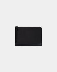 Laptophoes gerecycled polyester Marlow om te personaliseren - Zwart