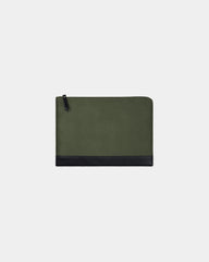 Laptophoes gerecycled polyester Marlow om te personaliseren - Groen
