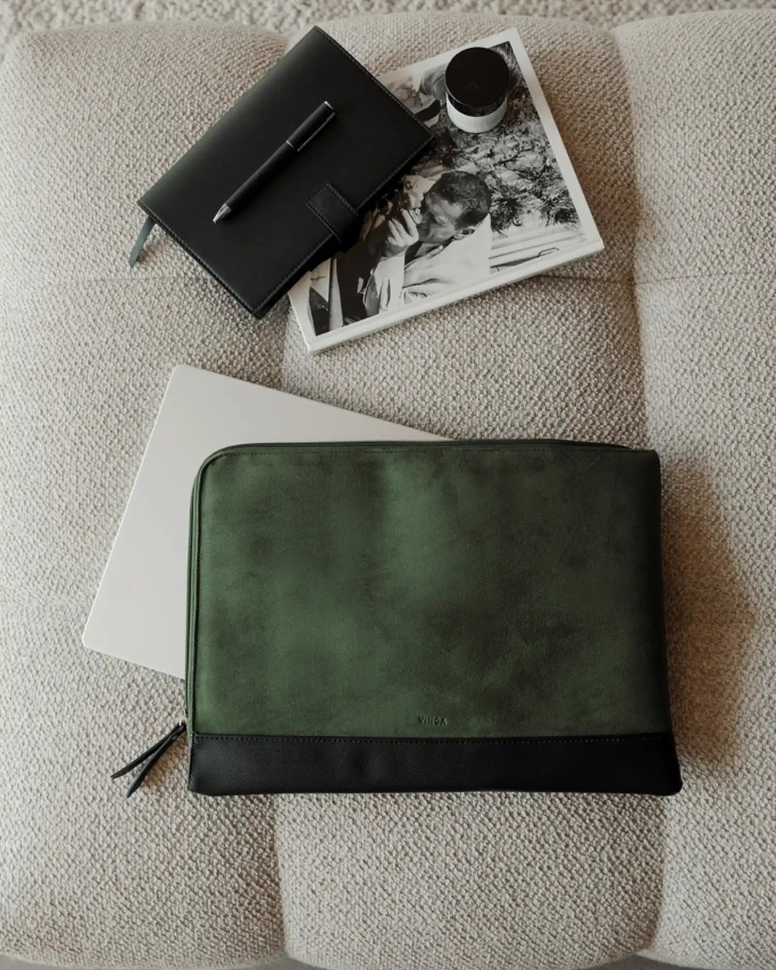 Laptophoes gerecycled polyester Marlow om te personaliseren - 8