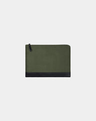 Laptophoes gerecycled polyester Marlow om te personaliseren - Groen