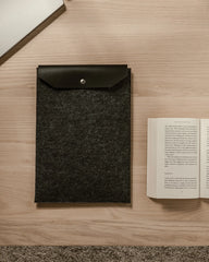 Laptophoes gerecycled vilt GRS Albon om te personaliseren - 6
