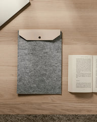 Laptophoes gerecycled vilt GRS Albon om te personaliseren - 12