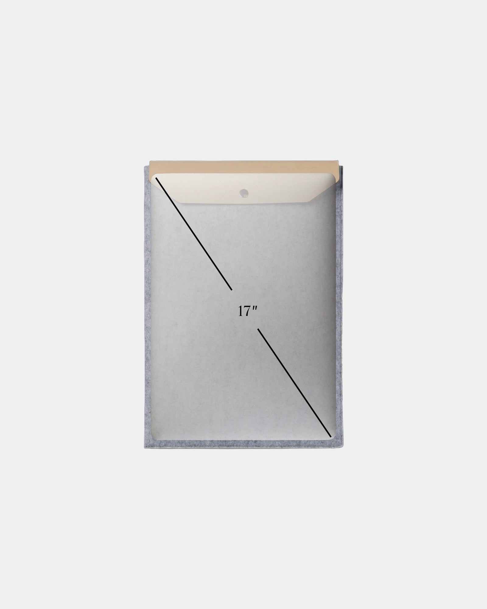 Laptophoes gerecycled vilt GRS Albon om te personaliseren - 9