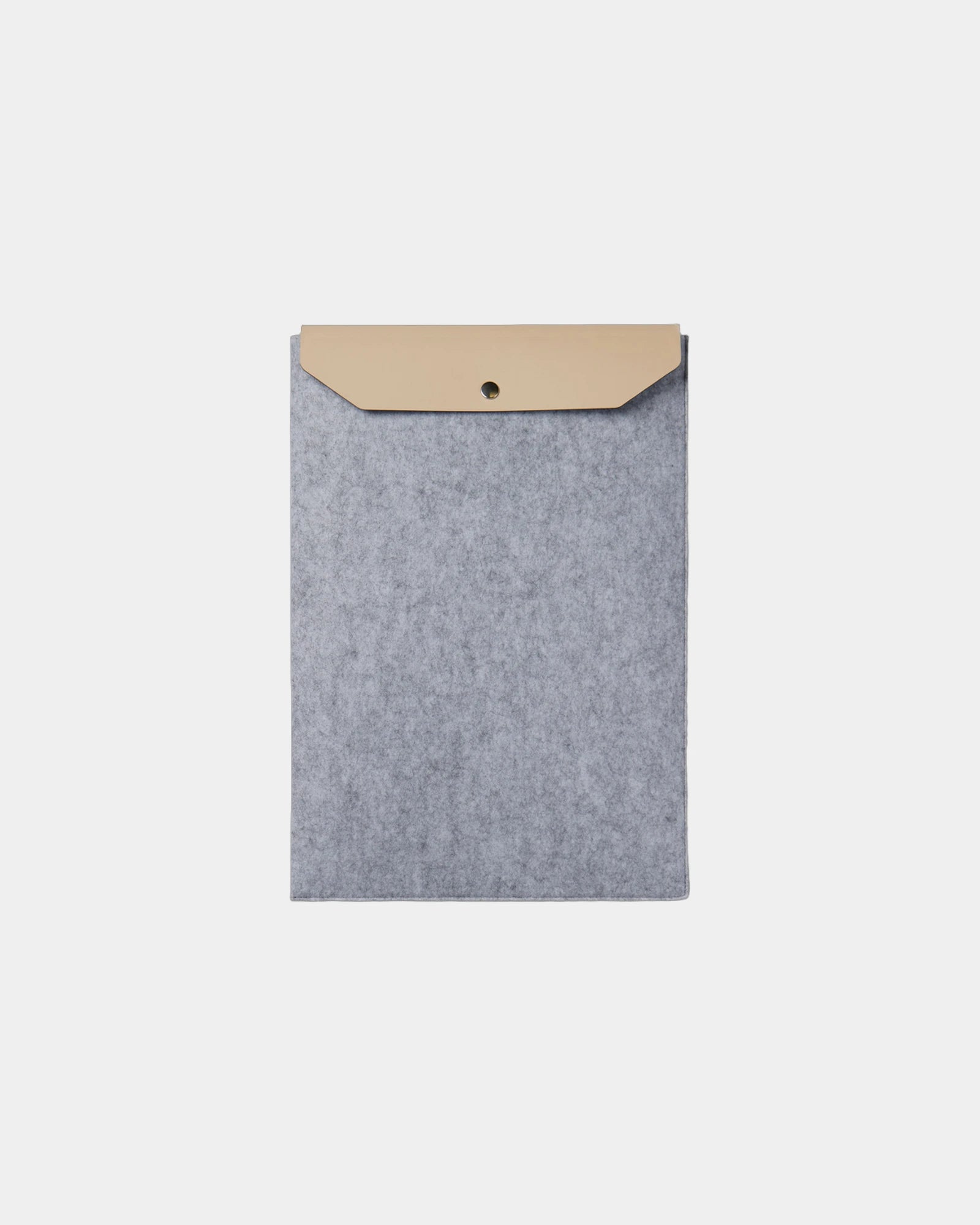 Laptophoes gerecycled vilt GRS Albon om te personaliseren - Grijs