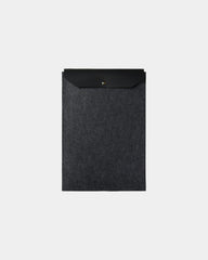 Laptophoes gerecycled vilt GRS Albon om te personaliseren - Zwart