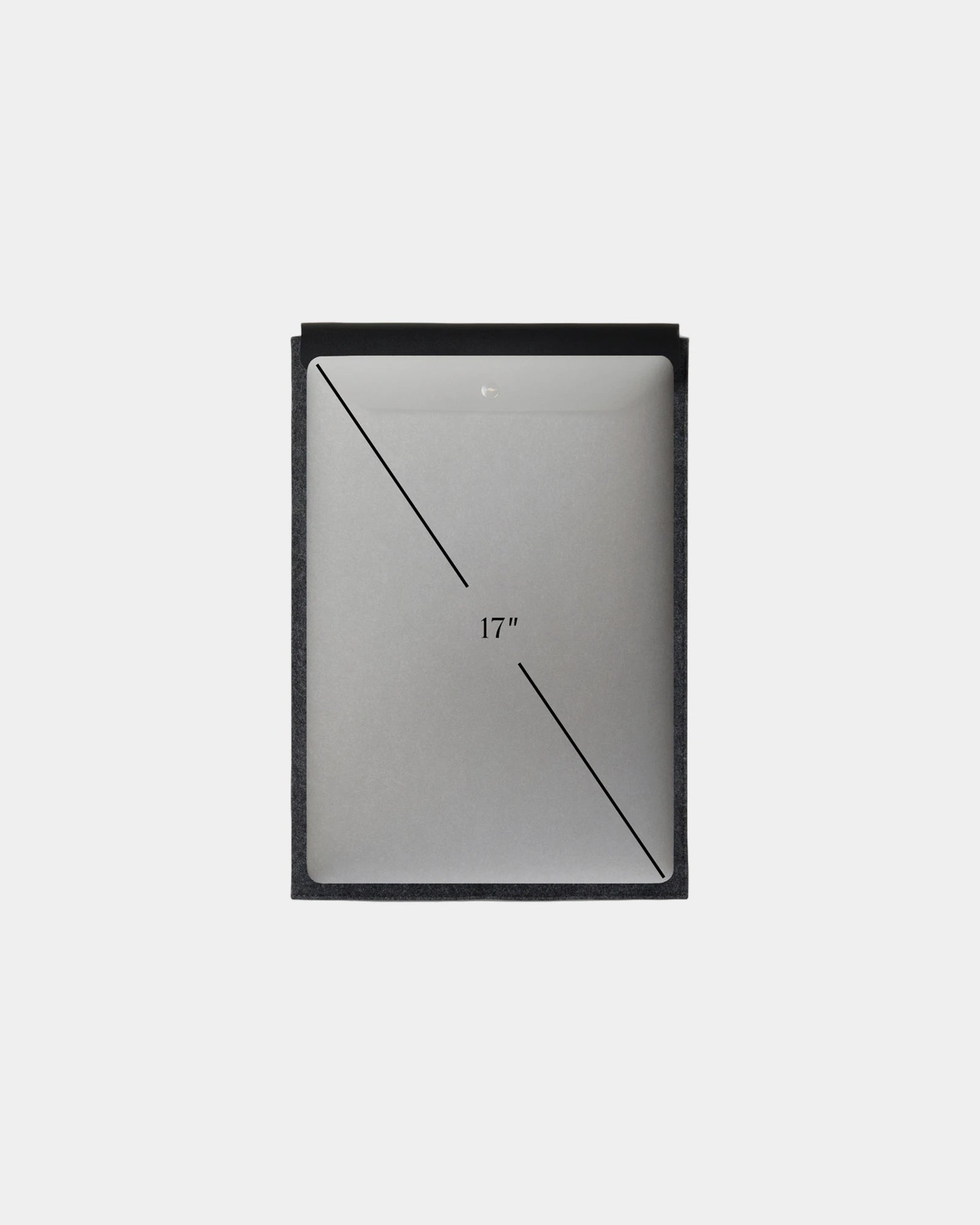 Laptophoes gerecycled vilt GRS Albon om te personaliseren - 3