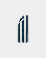 Strandhanddoek katoen Vinga Valmer om te personaliseren - Marineblauw