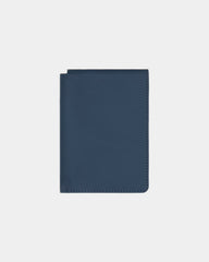 Paspoorthoes anti-RFID gerecycled PU om te personaliseren - Marineblauw
