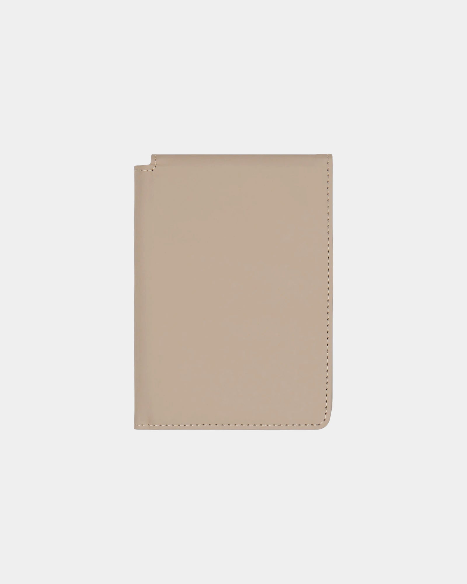 Paspoorthoes anti-RFID gerecycled PU om te personaliseren - Greige