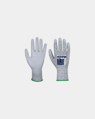 Snijbestendige handschoen PU antislip om te personaliseren - Grijs