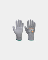 Snijbestendige handschoen PU-coating om te personaliseren - Grijs