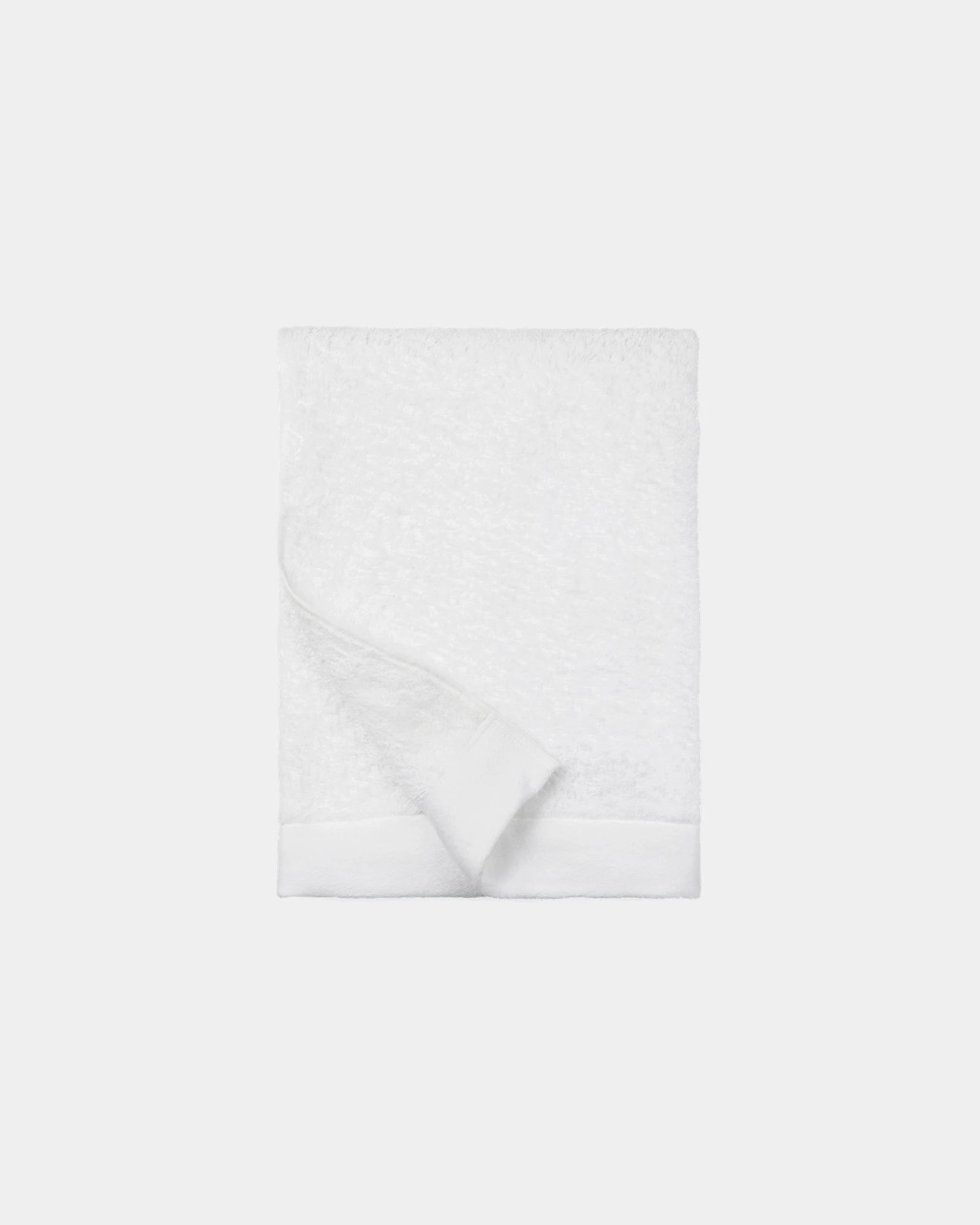 Handdoek katoen Lyocell Birch 70x140 om te personaliseren - Wit