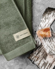 Handdoek katoen Lyocell Birch 70x140 om te personaliseren - 15