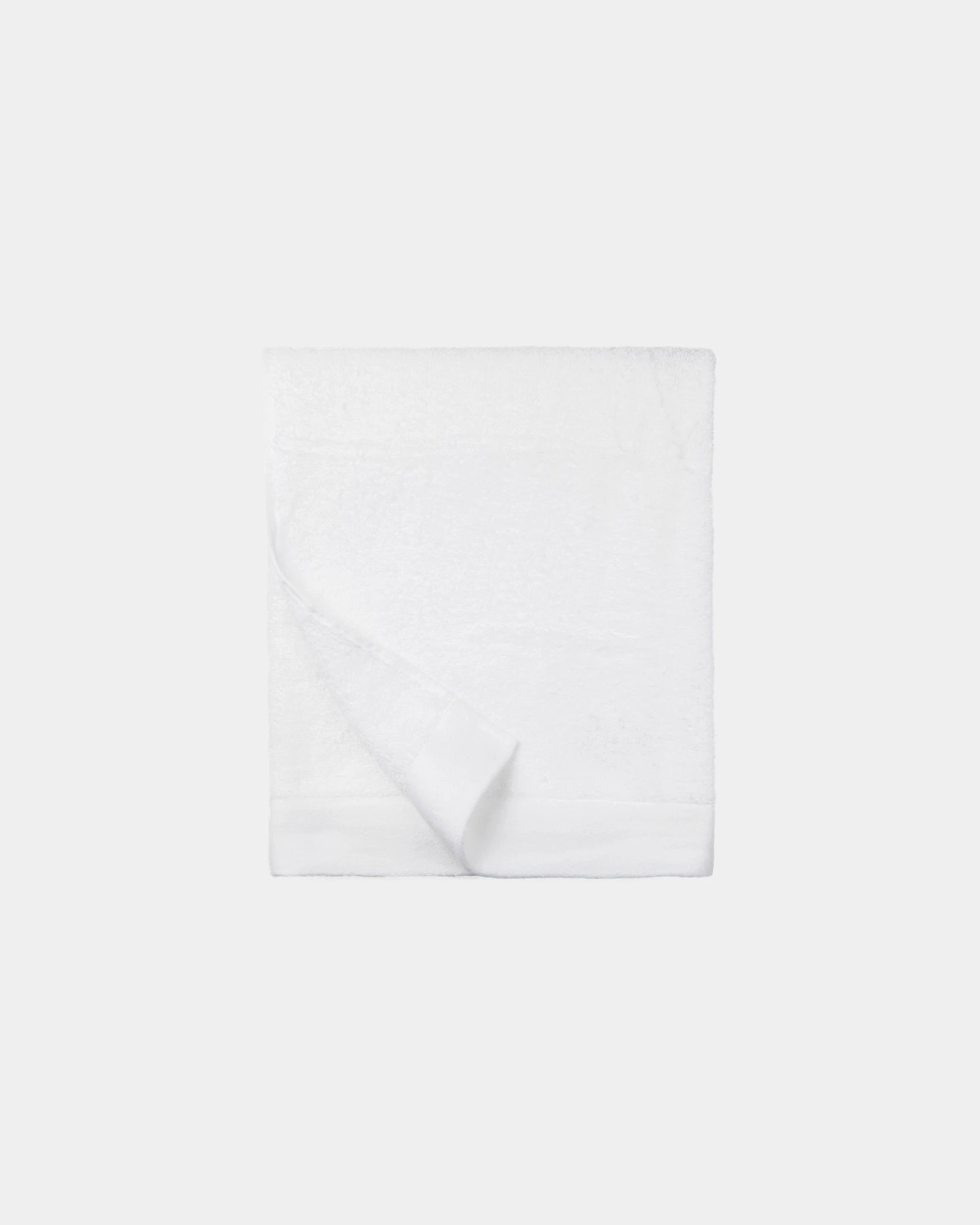 Handdoek katoen Lyocell Birch 90x150 om te personaliseren - Wit
