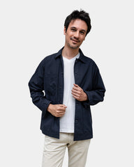 Unisex overshirt van canvas om te personaliseren - 4