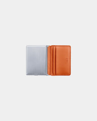 Kaarthouder gerecycled leer powerbank om te personaliseren - 1