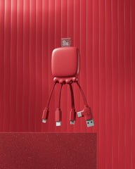 Gerecyclede powerbank multikabel om te personaliseren - 2