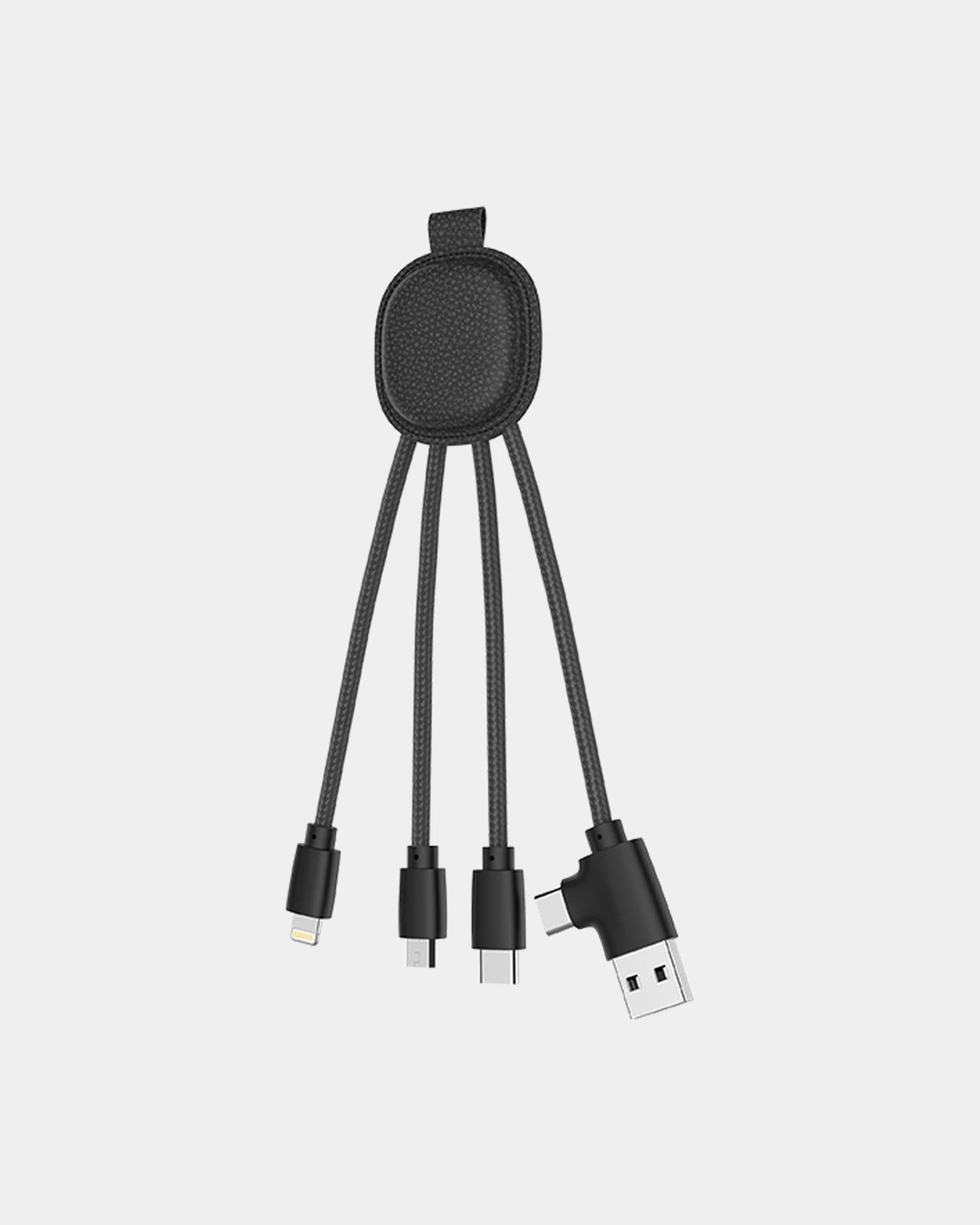 Multikabel gerecycled RABS Mr Bio Short om te personaliseren - Zwart