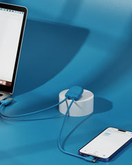 Multikabel gerecycled RPET USB-C om te personaliseren - 9