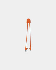 Multikabel gerecycled RPET USB-C om te personaliseren - Oranje
