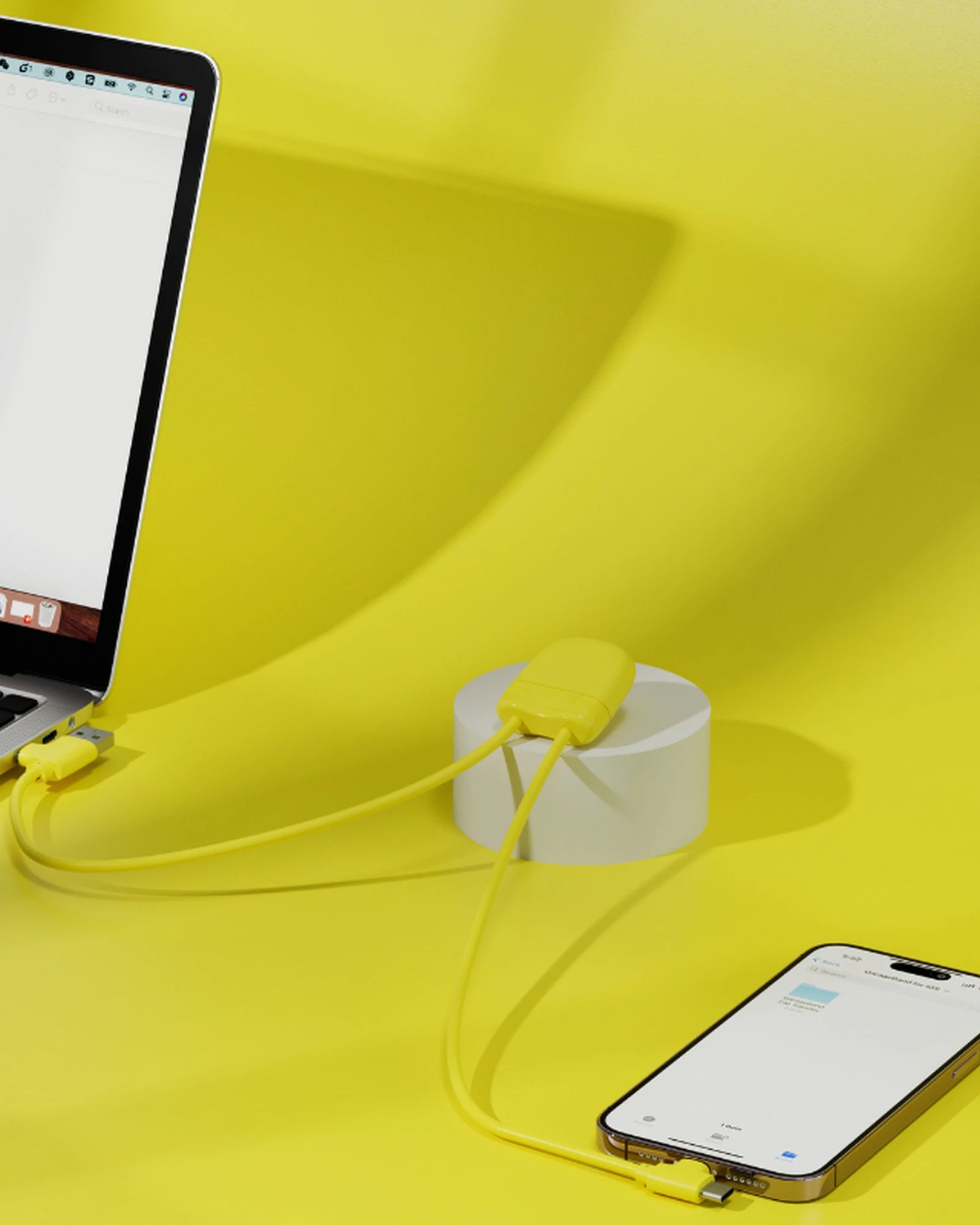 Multikabel gerecycled RPET USB-C om te personaliseren - 30