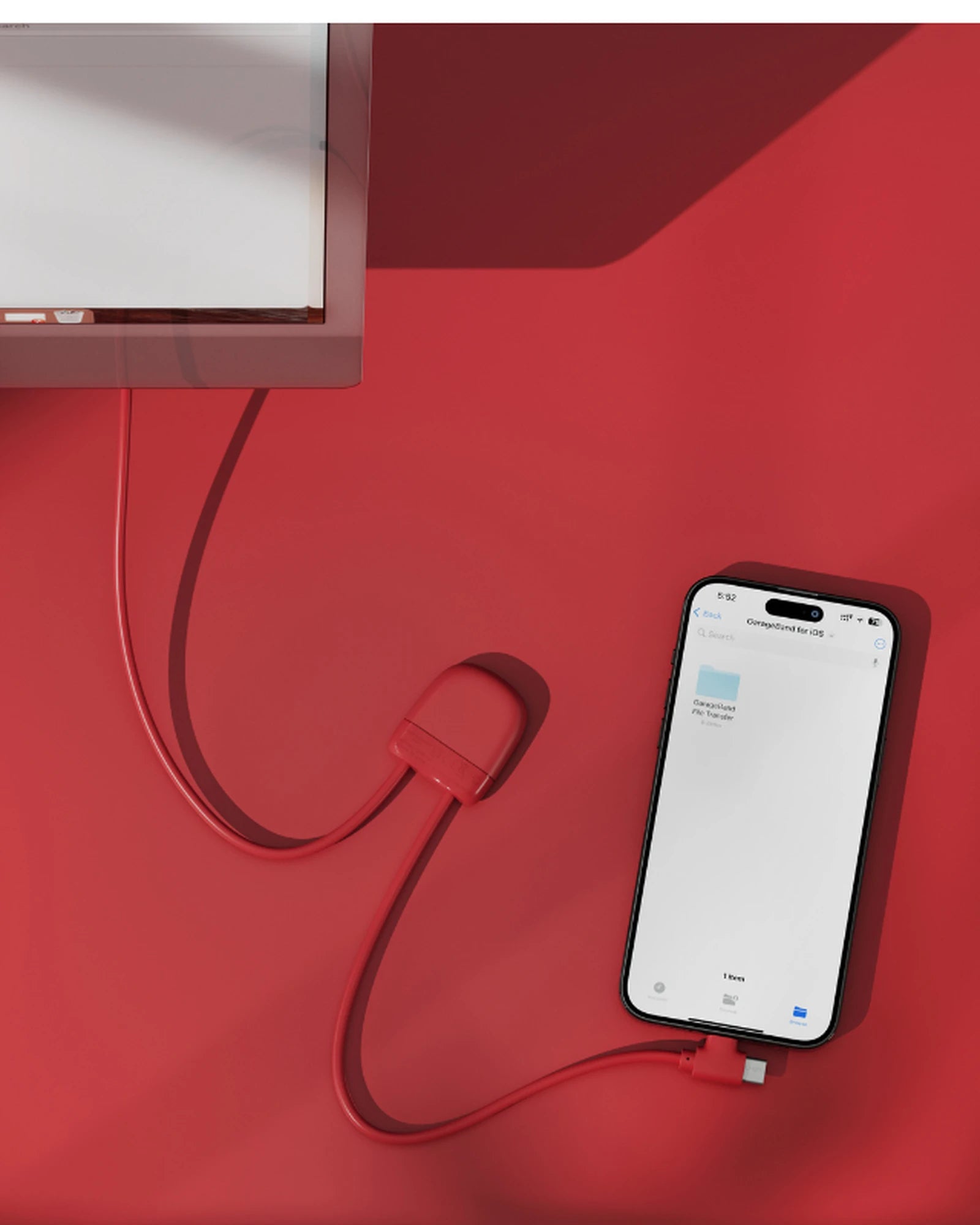 Multikabel gerecycled RPET USB-C om te personaliseren - 24