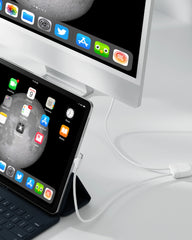Multikabel gerecycled RPET USB-C om te personaliseren - 3