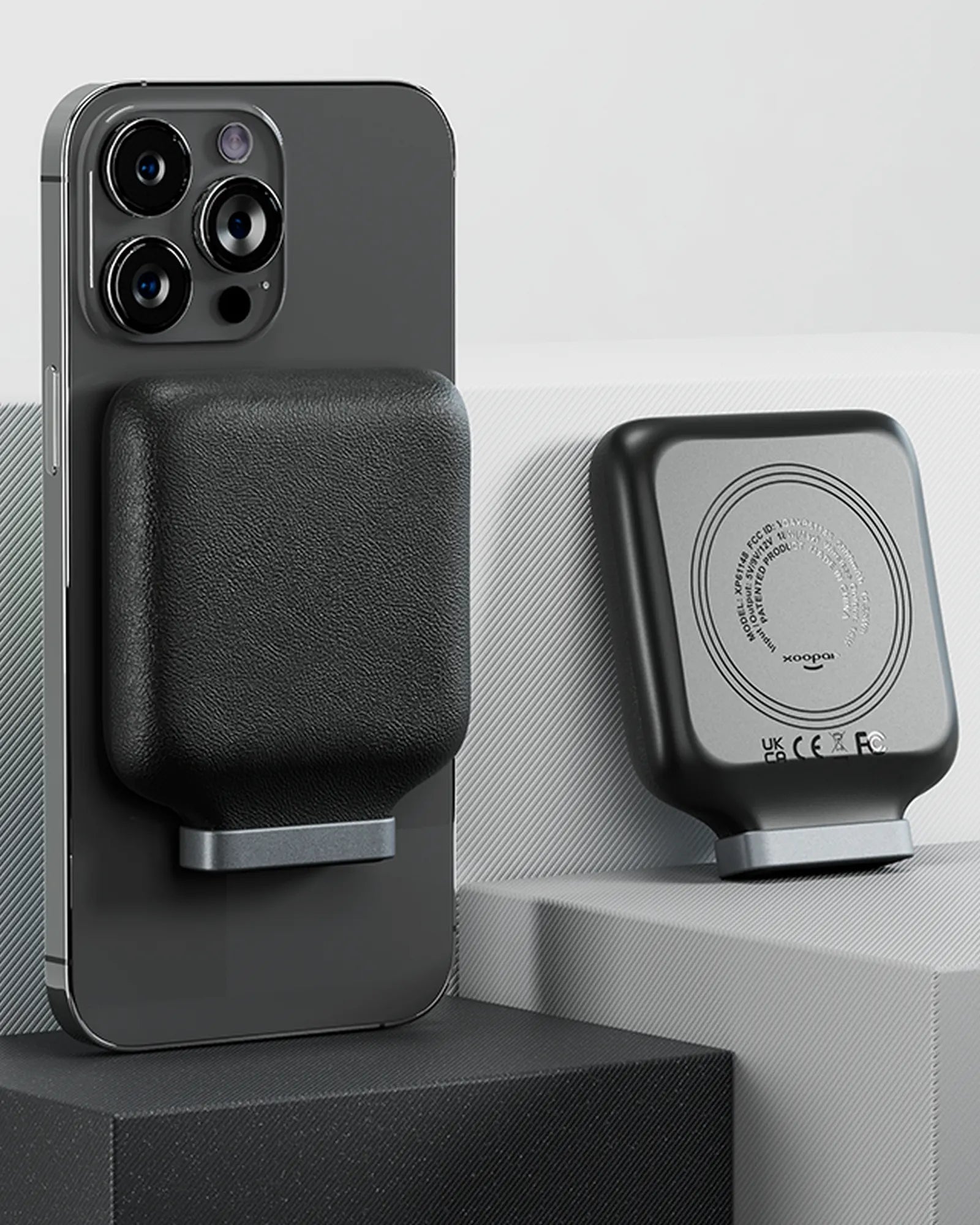 Powerbank NFC gerecycled plastic Oda om te personaliseren - 5