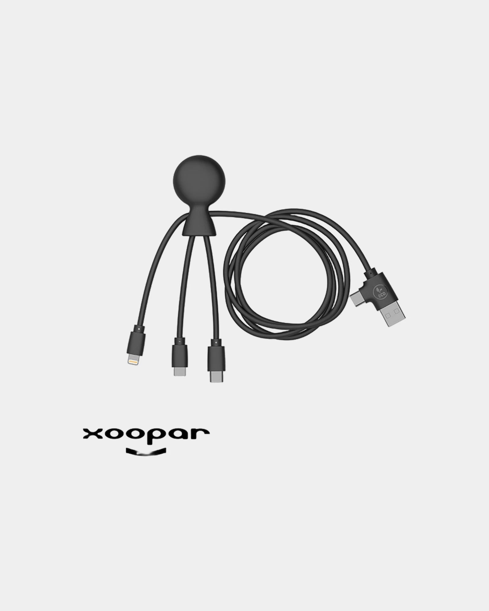 Multikabel 1m gerecycled Mr Bio Long om te personaliseren - 4