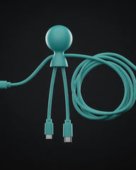 Multikabel 1m gerecycled Mr Bio Long om te personaliseren - 11