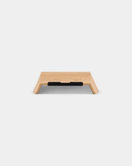 Personaliseerbare laptopstandaard van hout