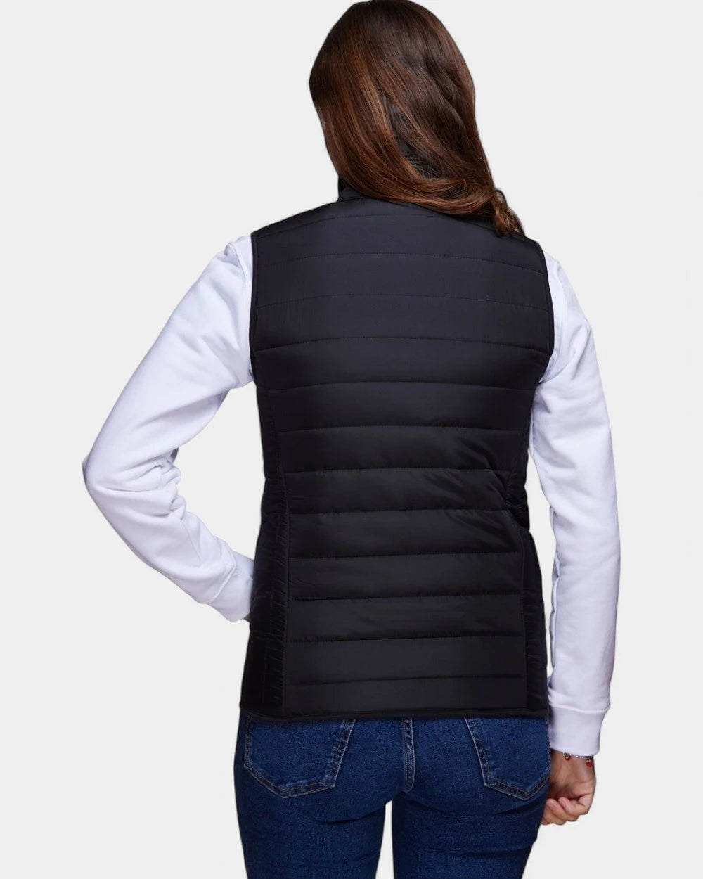 Mouwloze gewatteerde jas voor dames Made in France, te personaliseren - 6
