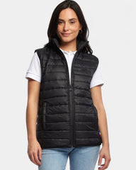 Mouwloze gewatteerde jas voor dames Made in France, te personaliseren - 8