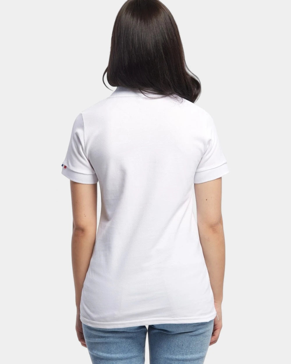 Damespolo Made in France om te personaliseren - 4