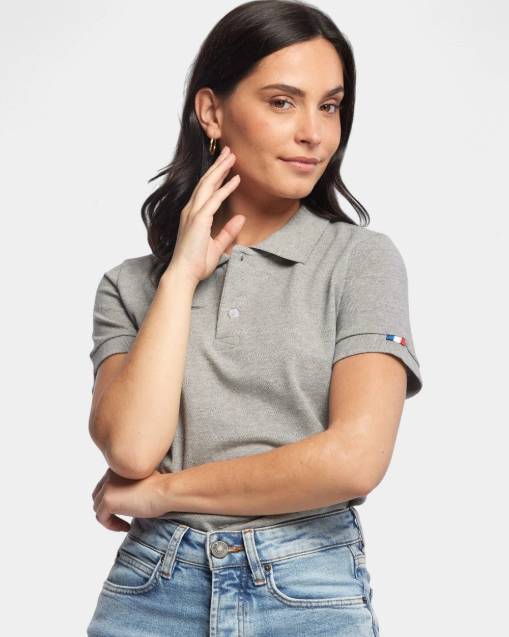 Damespolo Made in France om te personaliseren - 12