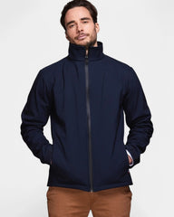 Softshell jack voor heren Made in France, te personaliseren