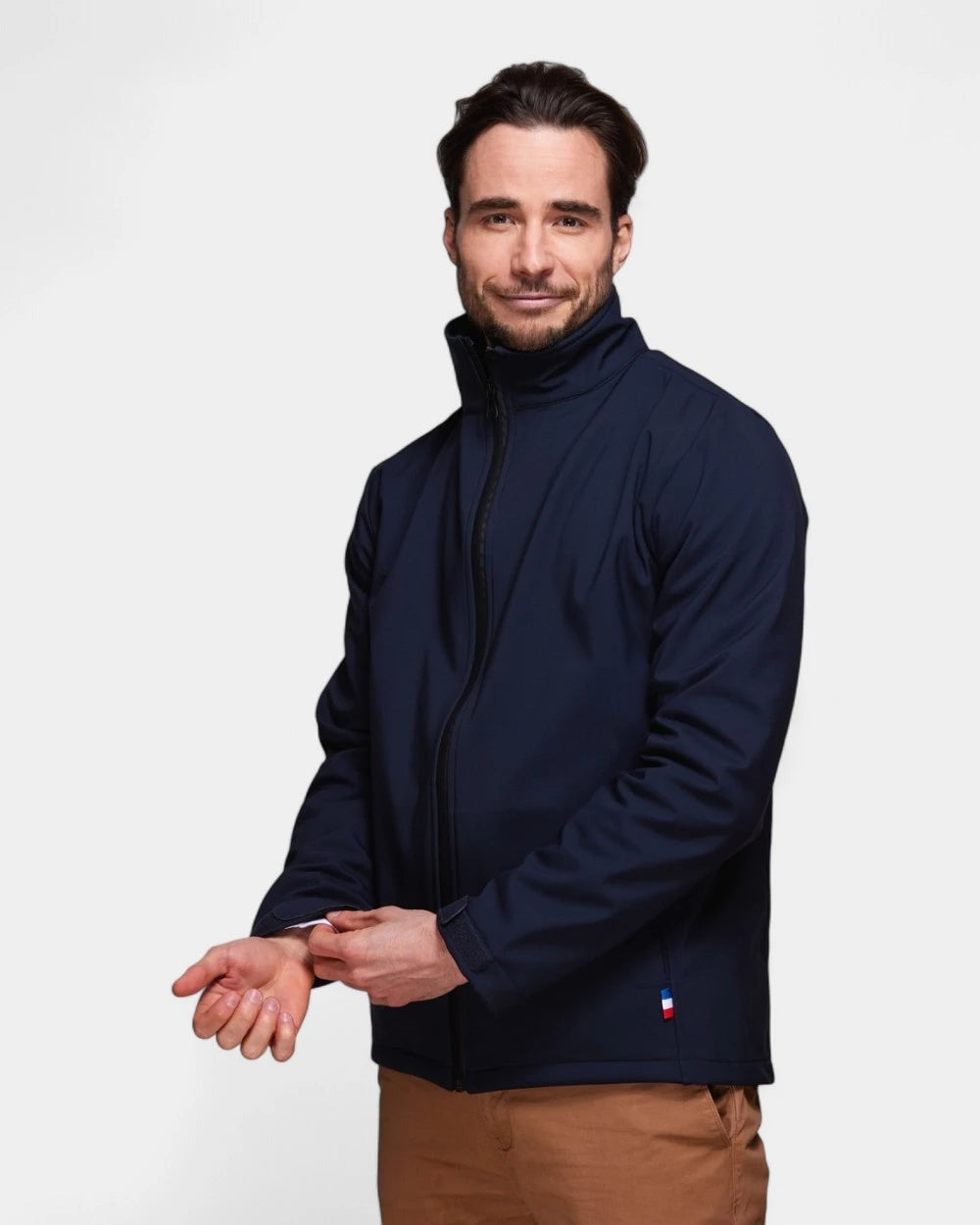 Softshell jack voor heren Made in France, te personaliseren - 3