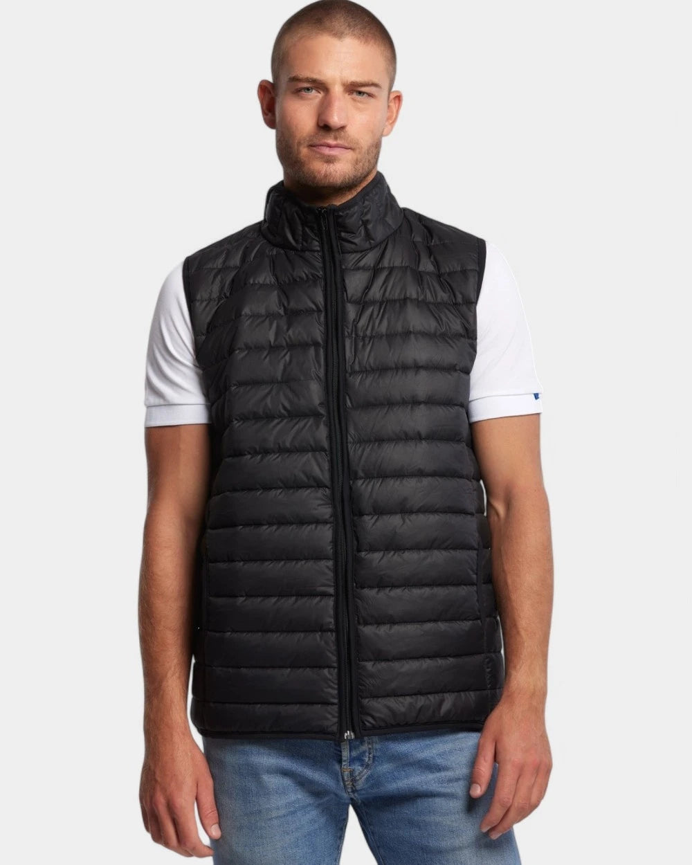 Mouwloze gewatteerde jas voor heren Made in France, te personaliseren - 3
