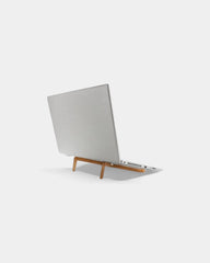 Laptophouder van bamboe om te personaliseren - 1