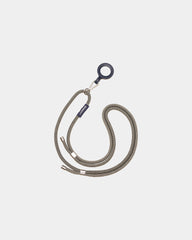 Draagkoord gerecycled polyester Cord om te personaliseren - Zandzwart