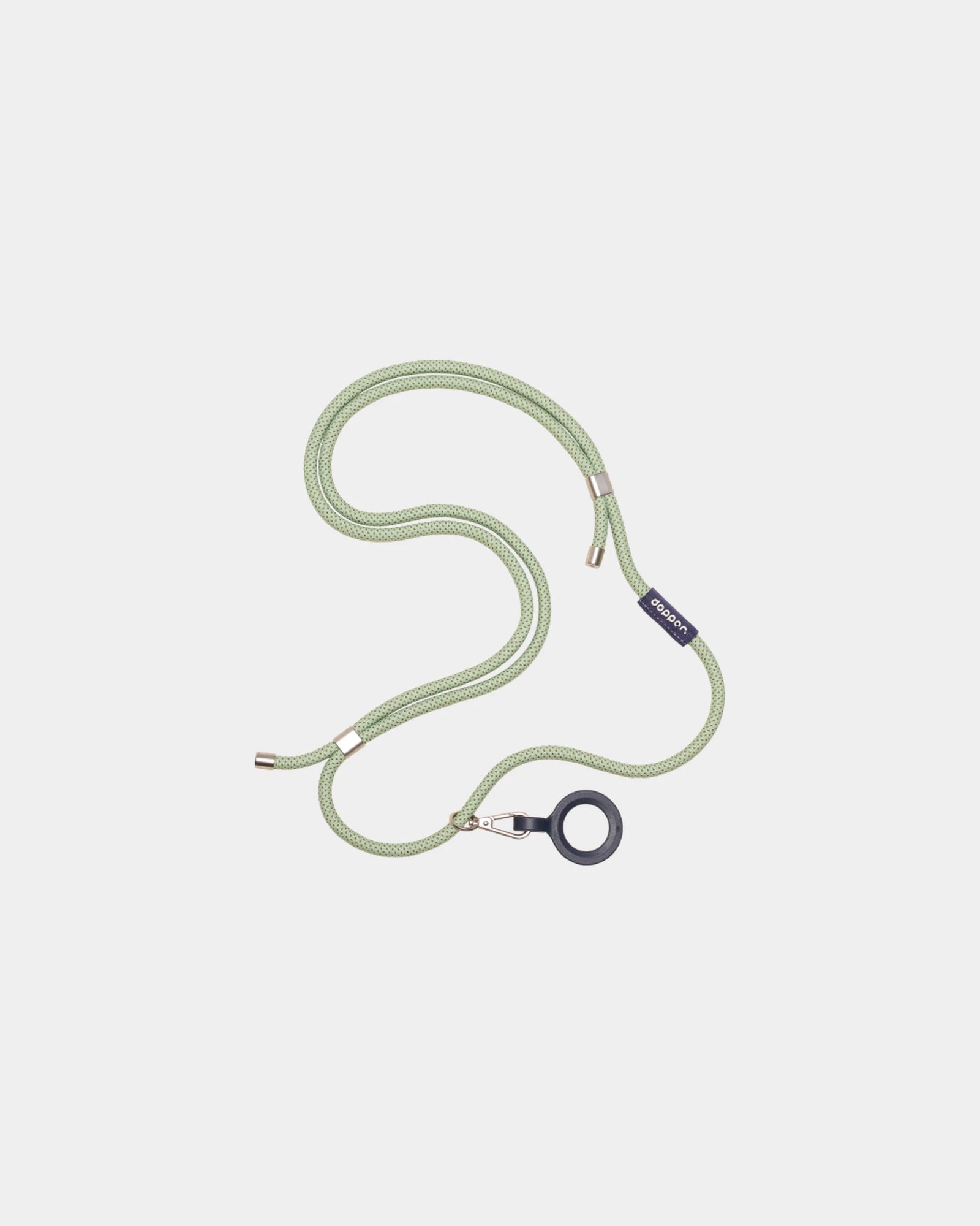 Draagkoord gerecycled polyester Cord om te personaliseren - Salievergroen