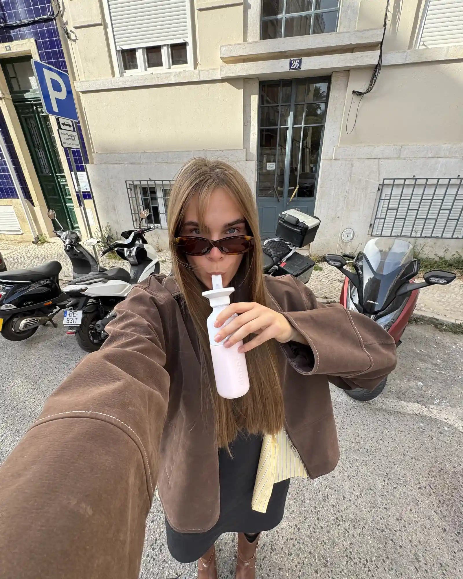 Rietje Dopper Flip Straw om te personaliseren - 25