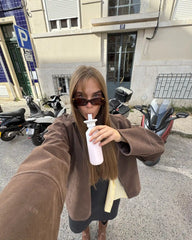 Rietje Dopper Flip Straw om te personaliseren - 25