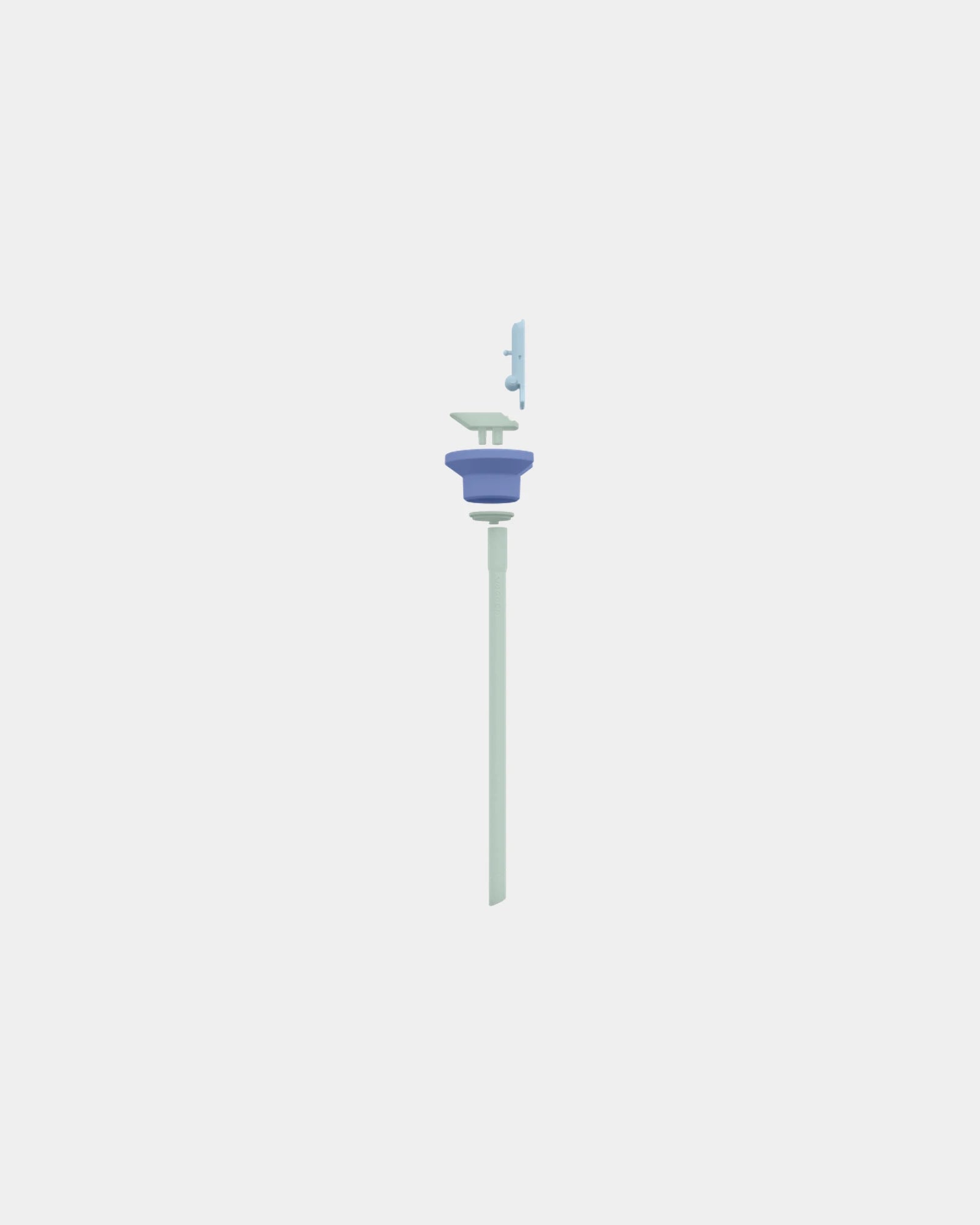 Rietje Dopper Flip Straw om te personaliseren - Seafoam Sorbet