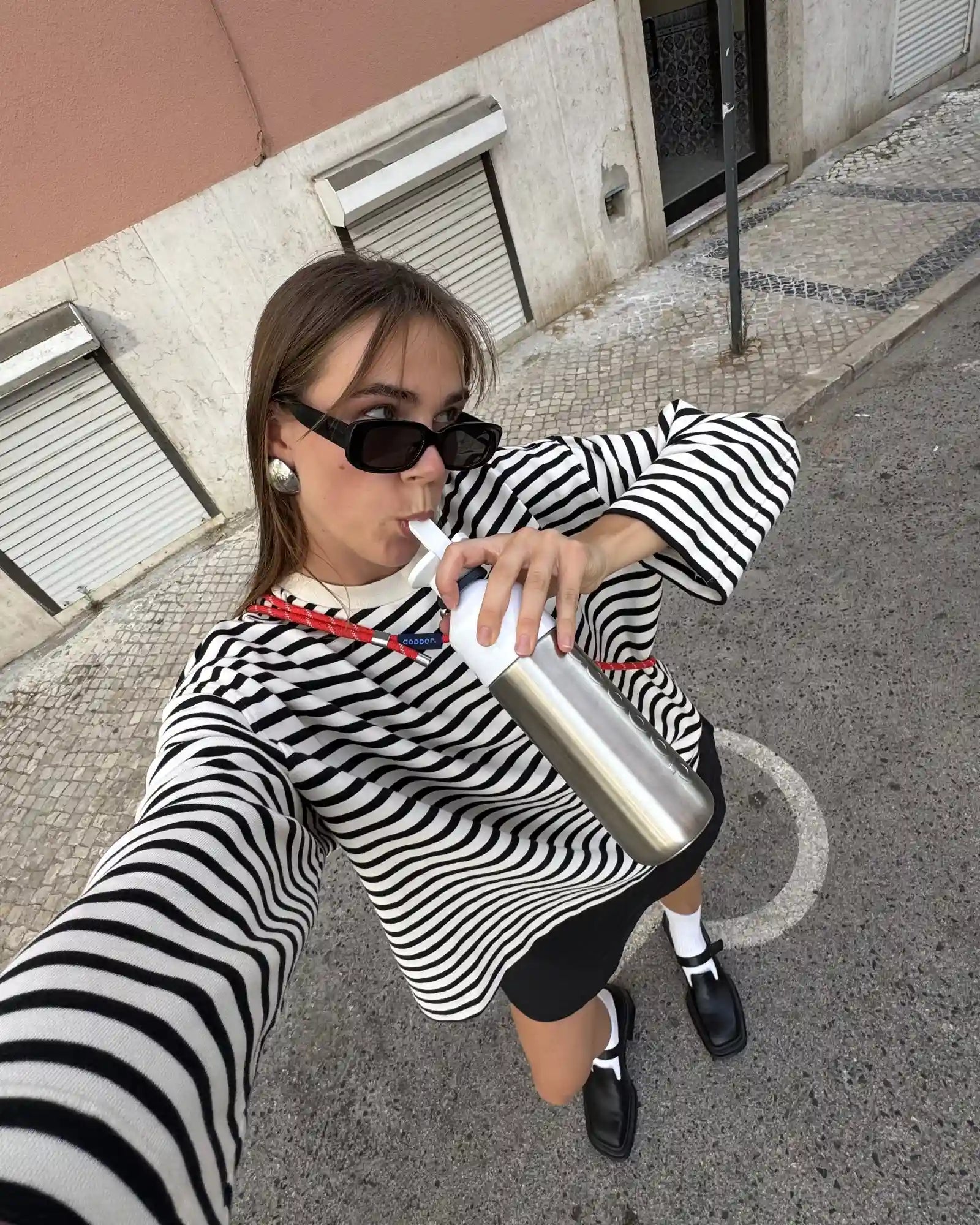 Rietje Dopper Flip Straw om te personaliseren - 24